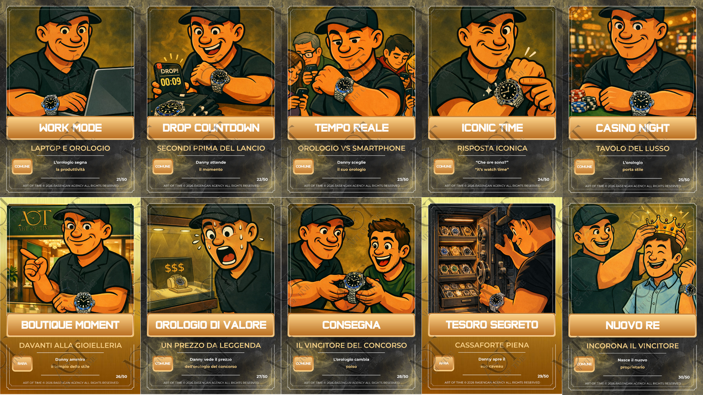 Chrono Card Digitali by Danny Lazzarin | Rolex GMT MASTER II ''Batgirl''