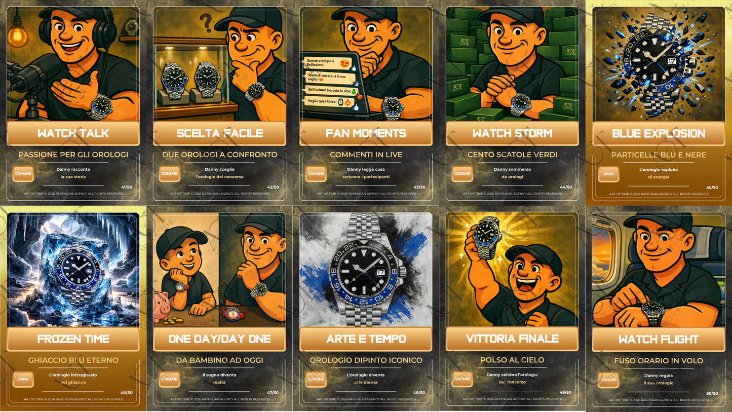 Chrono Card Digitali by Danny Lazzarin | Rolex GMT MASTER II ''Batgirl''