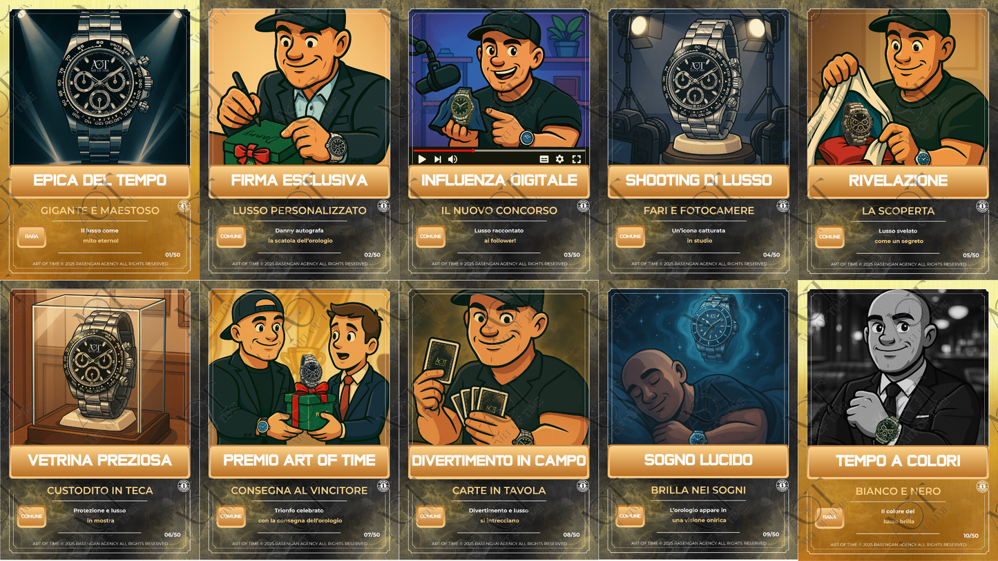 Chrono Card Fisiche by Danny Lazzarin