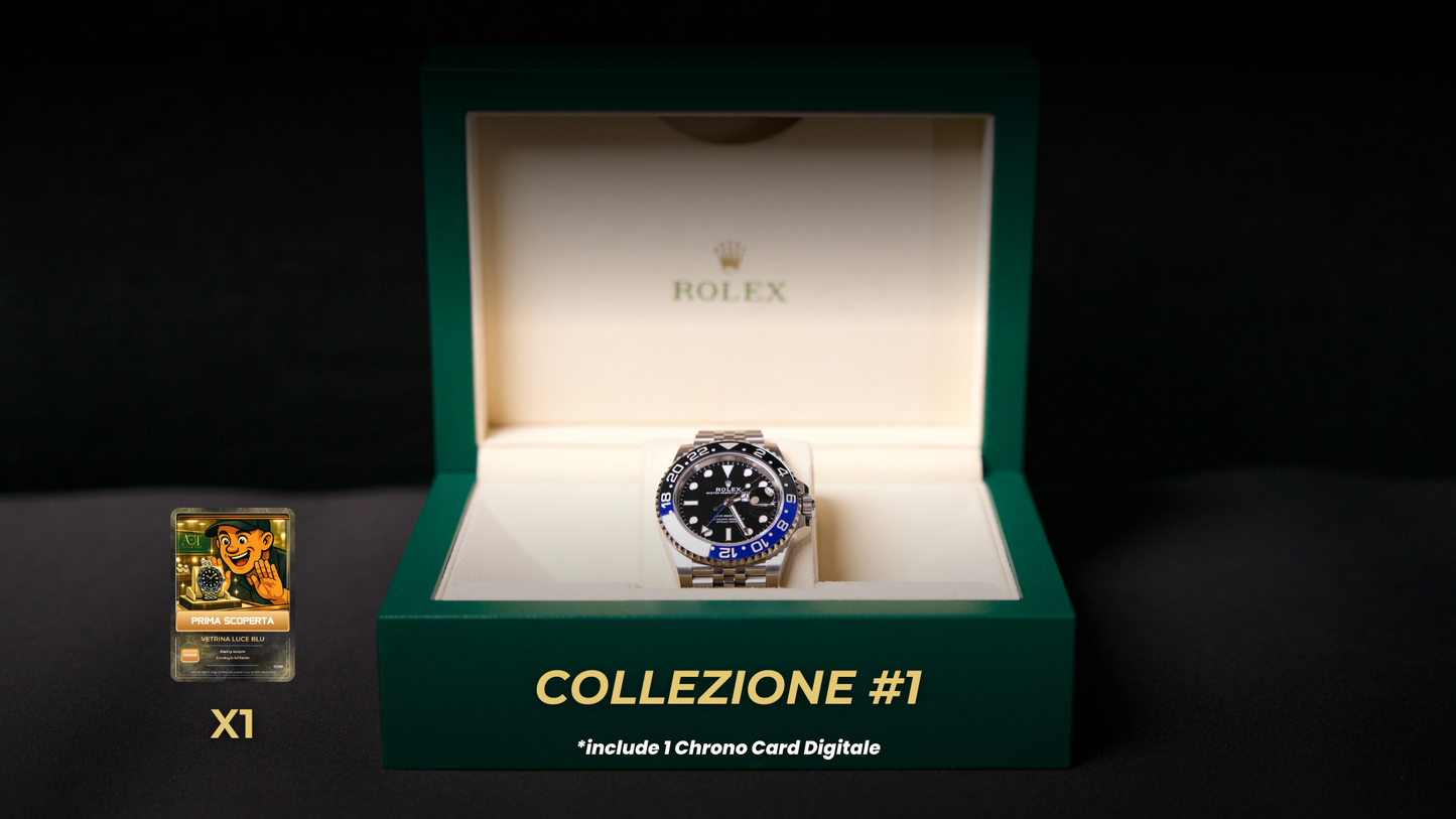 Chrono Card Digitali by Danny Lazzarin | Rolex GMT MASTER II ''Batgirl''