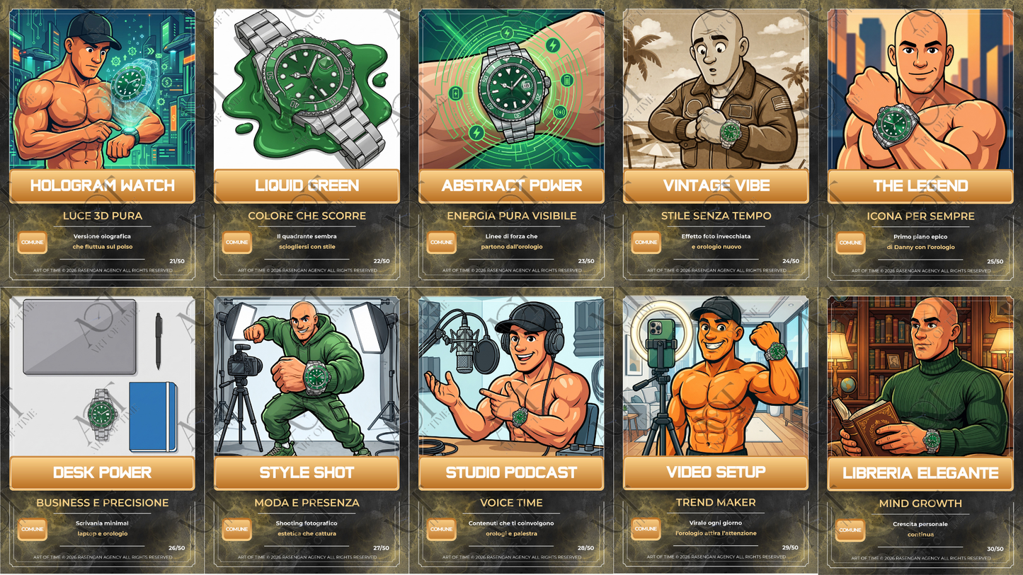 Chrono Card Fisiche by Danny Lazzarin