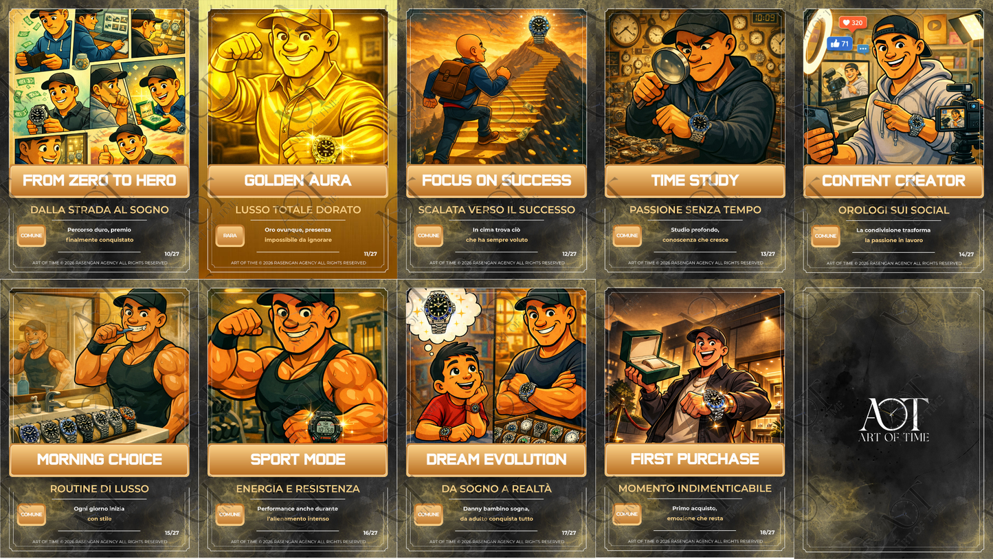 Chrono Card Fisiche by Danny Lazzarin
