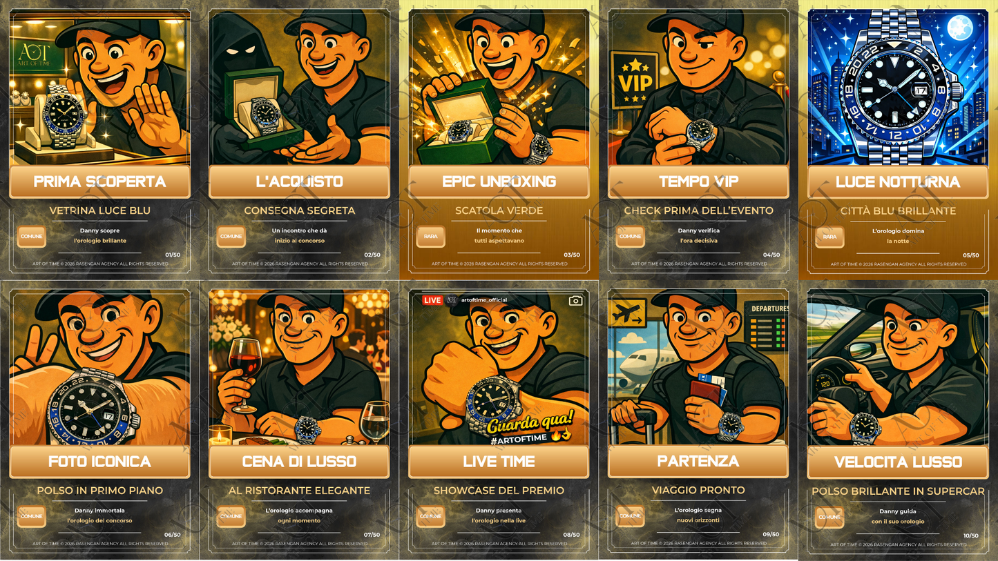 Chrono Card Digitali by Danny Lazzarin | Rolex GMT MASTER II ''Batgirl''