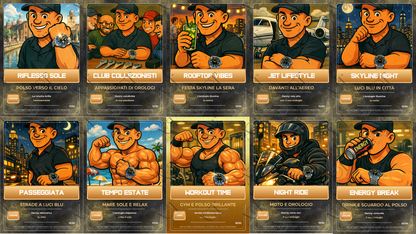 Chrono Card Digitali by Danny Lazzarin | Rolex GMT MASTER II ''Batgirl''