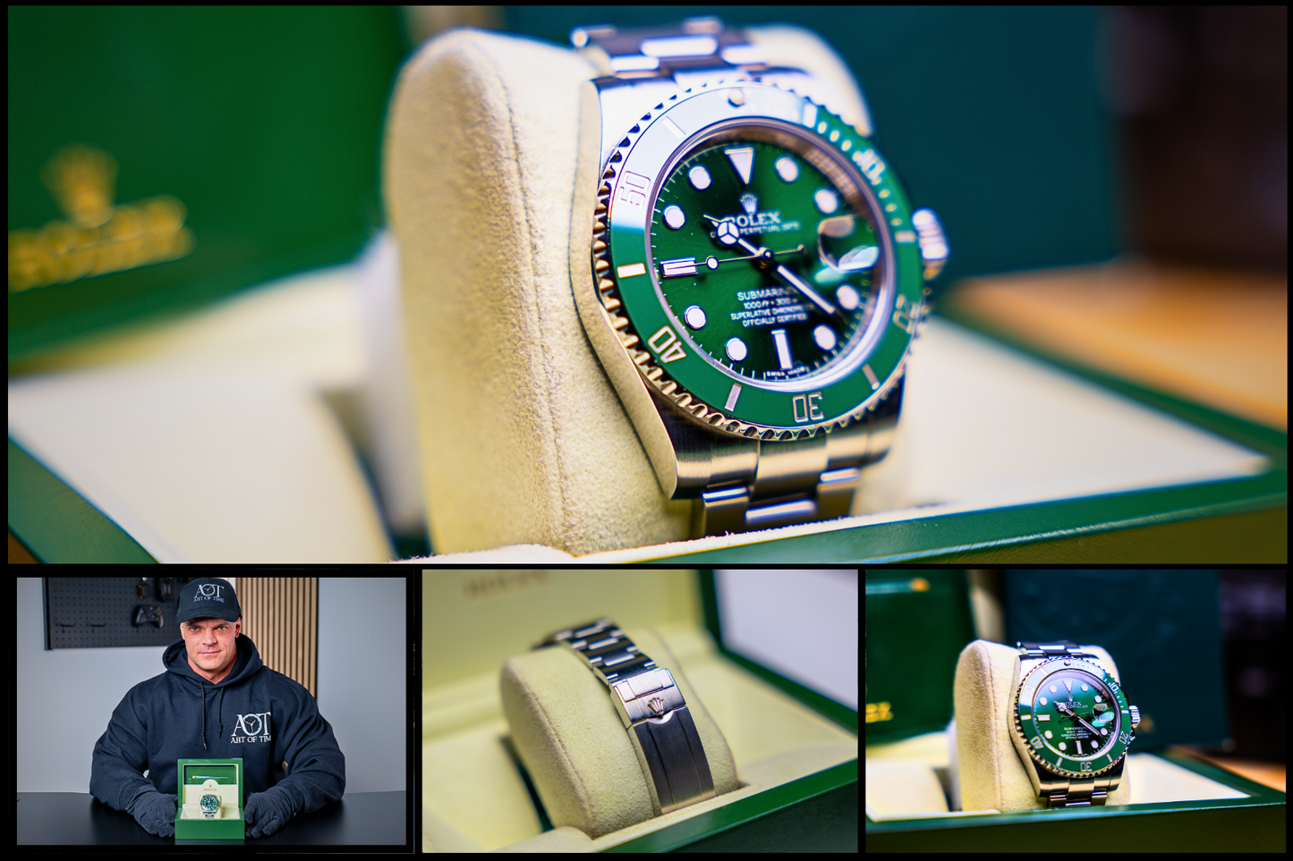Chrono Card Digitali by Danny Lazzarin | Rolex Submariner ''HULK''