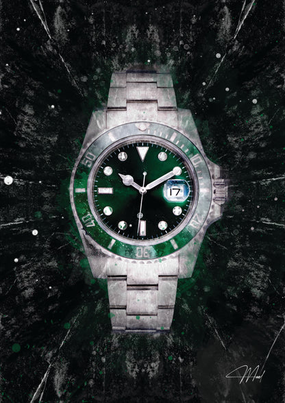 #1 - #9 Chronocards Fisiche by Danny Lazzarin | Contest Rolex